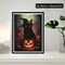 5D Diamond Art Kits for Adults – Halloween Cat, Full Round Drill, DIY Crystal Diamond Painting 16x20 Inch (40x50 cm) – Wall & Office Decor